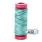 Creme de Menthe - Variegated (4662) | 12wt Small Spool (50M / 54Y) | Aurifil Thread